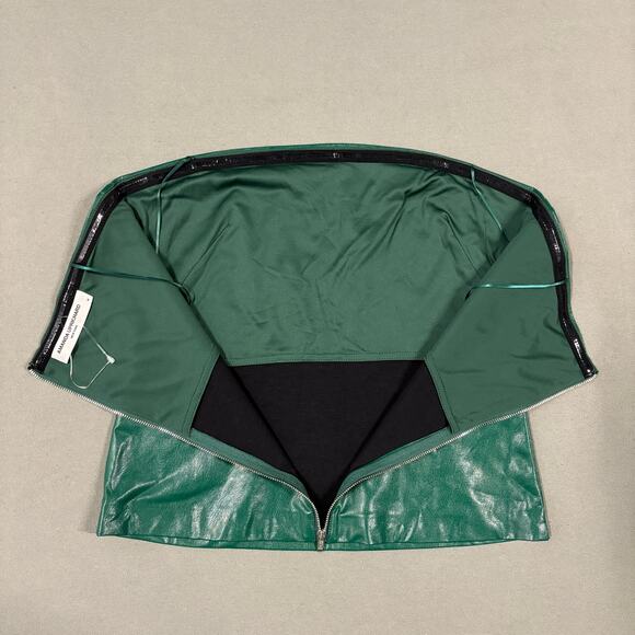 NWOT AMANDA UPRICHARD Callie Tube Top in Green Size Medium - Picture 7 of 12